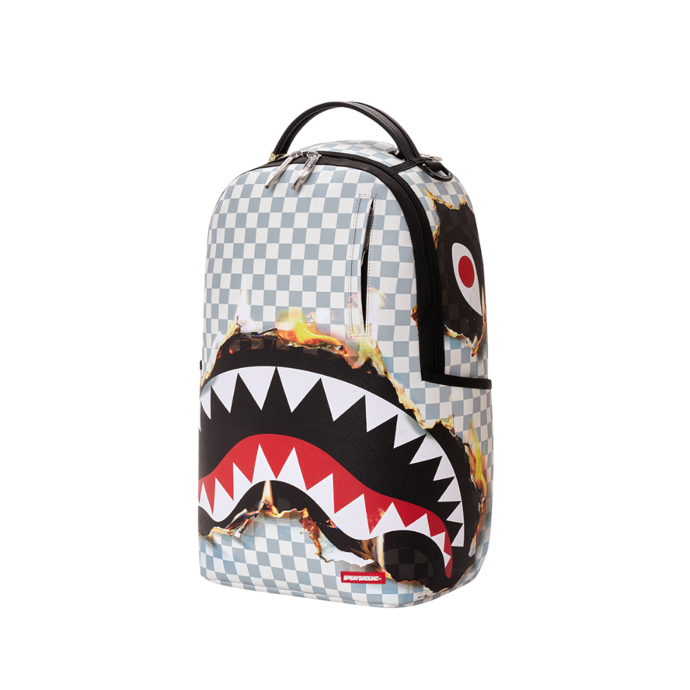 Sprayground Check Melt DLXSV Backpack
