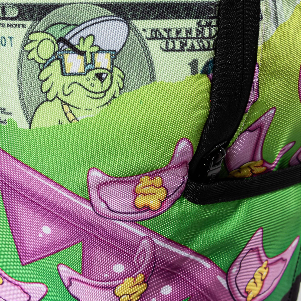 Sprayground Mean Money Collage Backpack