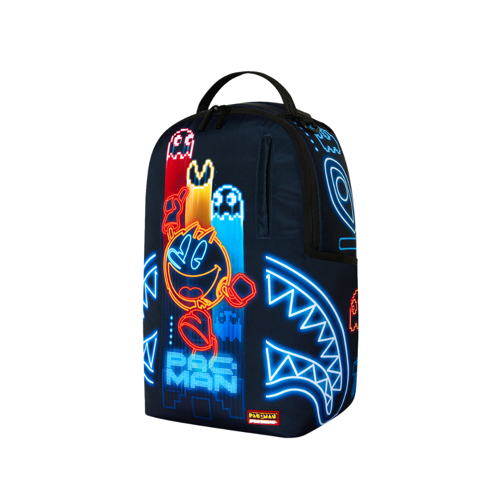 Sprayground Pacman Neon Shark DLXSR Backpack