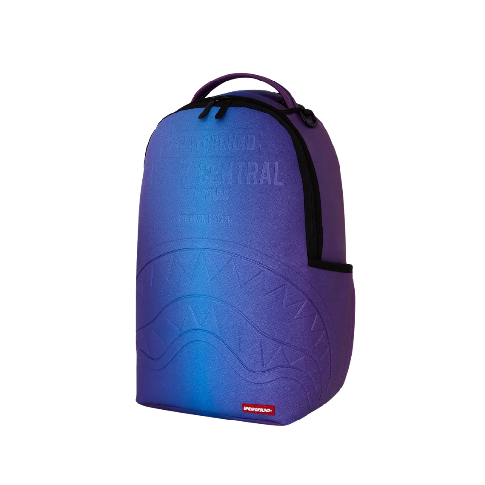 Sprayground Shark Central Embossed Dusk DLXSV Backpack