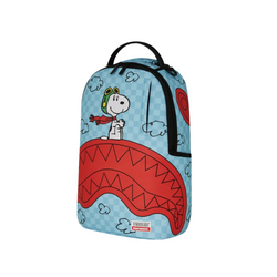 PEANUTS SNOOPY PILOT SHARK DLXSV BACKPACK