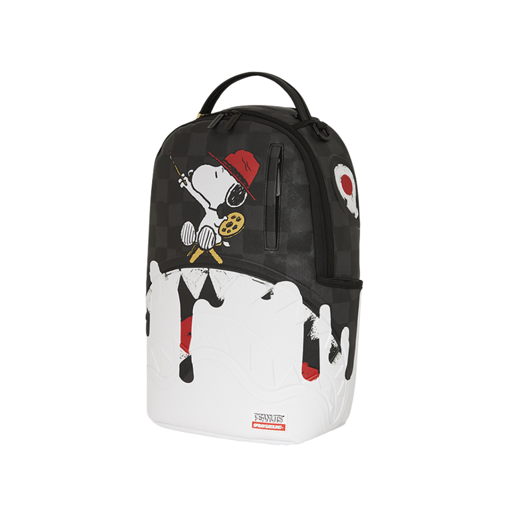 PEANUTS SNOOPY PAINTING SHARK DLXSV BACKPACK