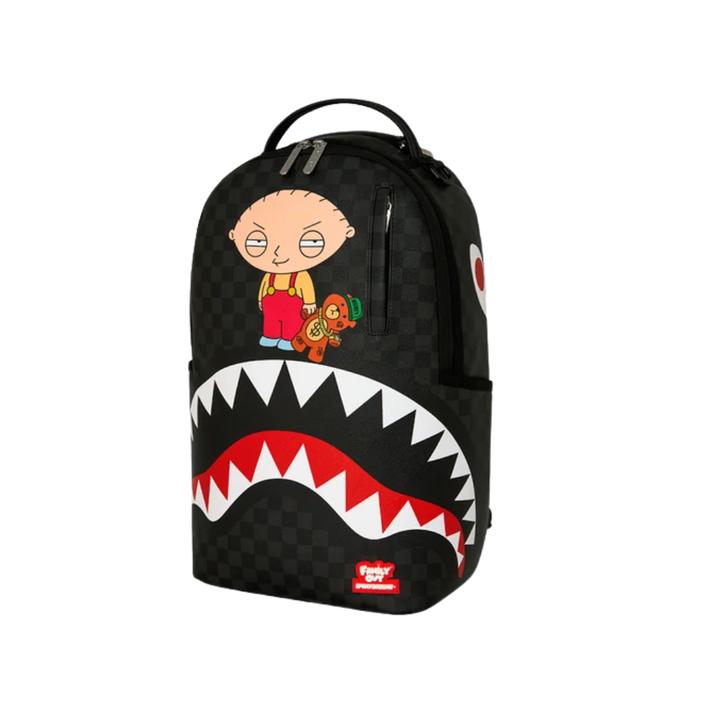 Sprayground Family Guy Stewie Holding Bear Keychain DLXSV Backpack