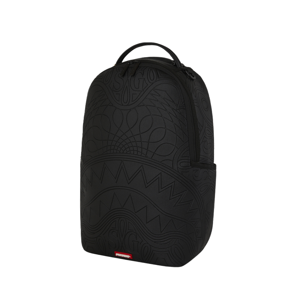 Sprayground Tonal Monogram Emboss Shark Backpack
