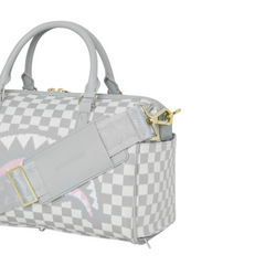 KNIT SHARKS IN PARIS IN CREAM MINI DUFFLE