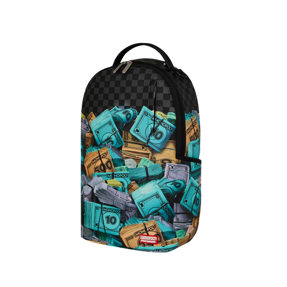 Sprayground Monopoly Money Stacks Backpack