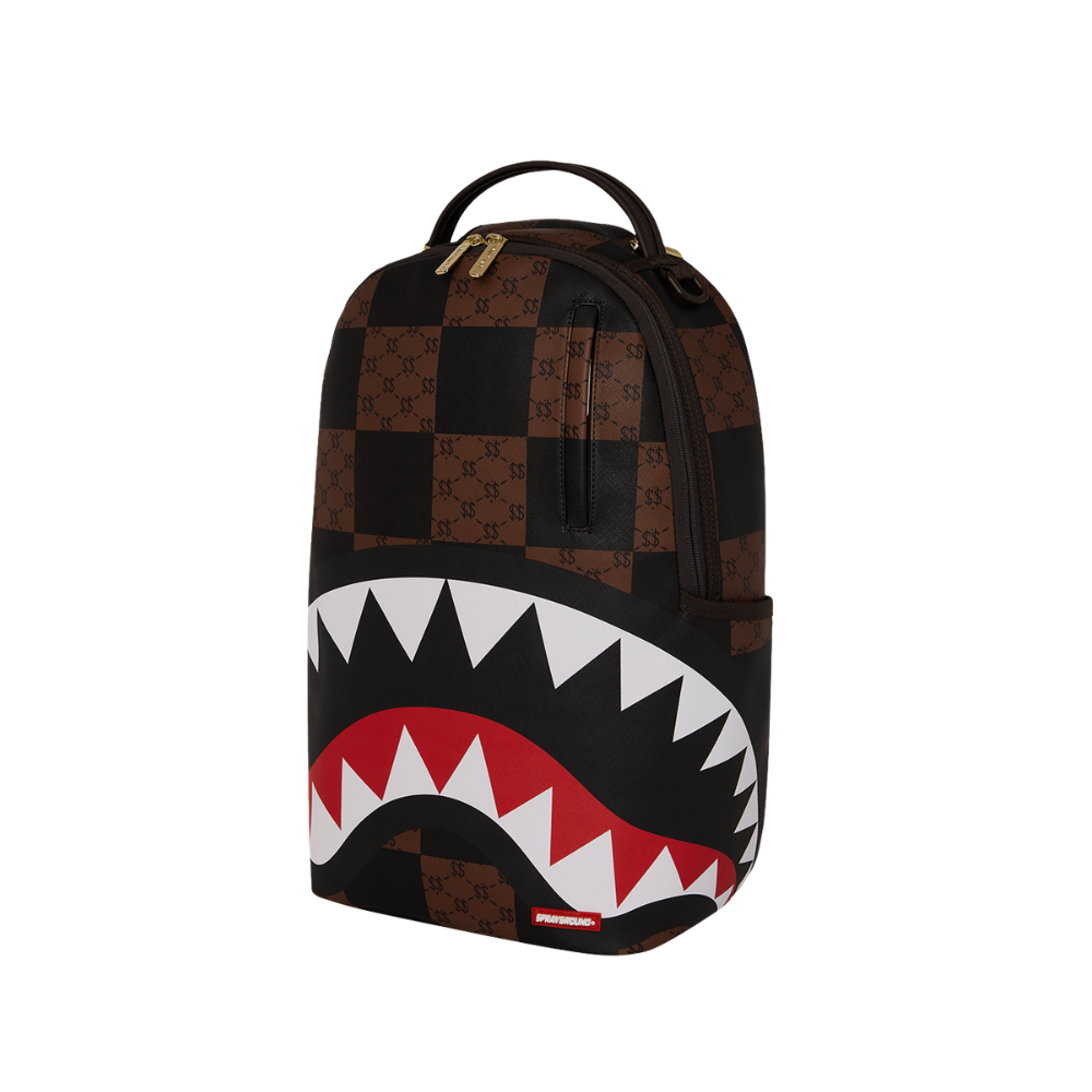Sprayground Enlarged Check Paris Backpack