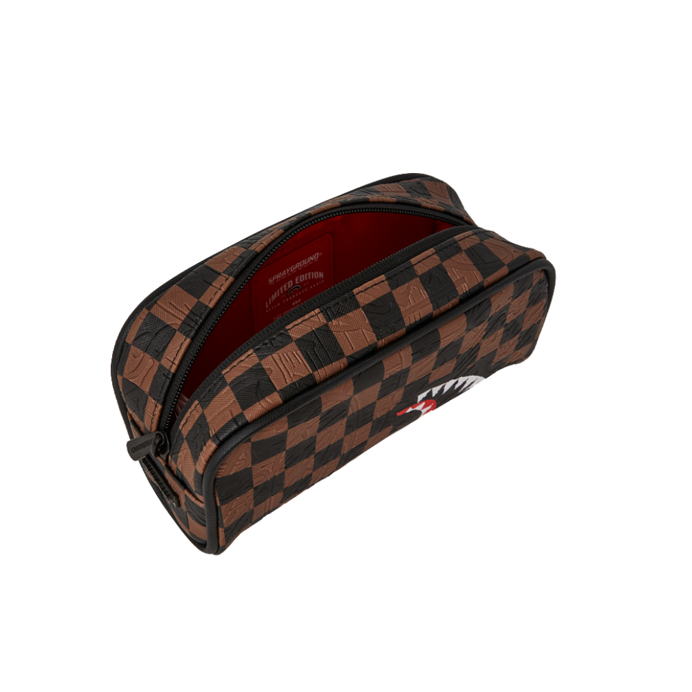 Sprayground Check 2 Emboss Pencil Case