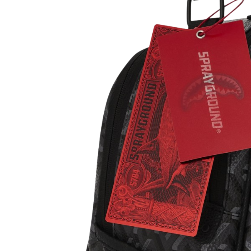 Sprayground Savage 3DSG Blackout Backpack