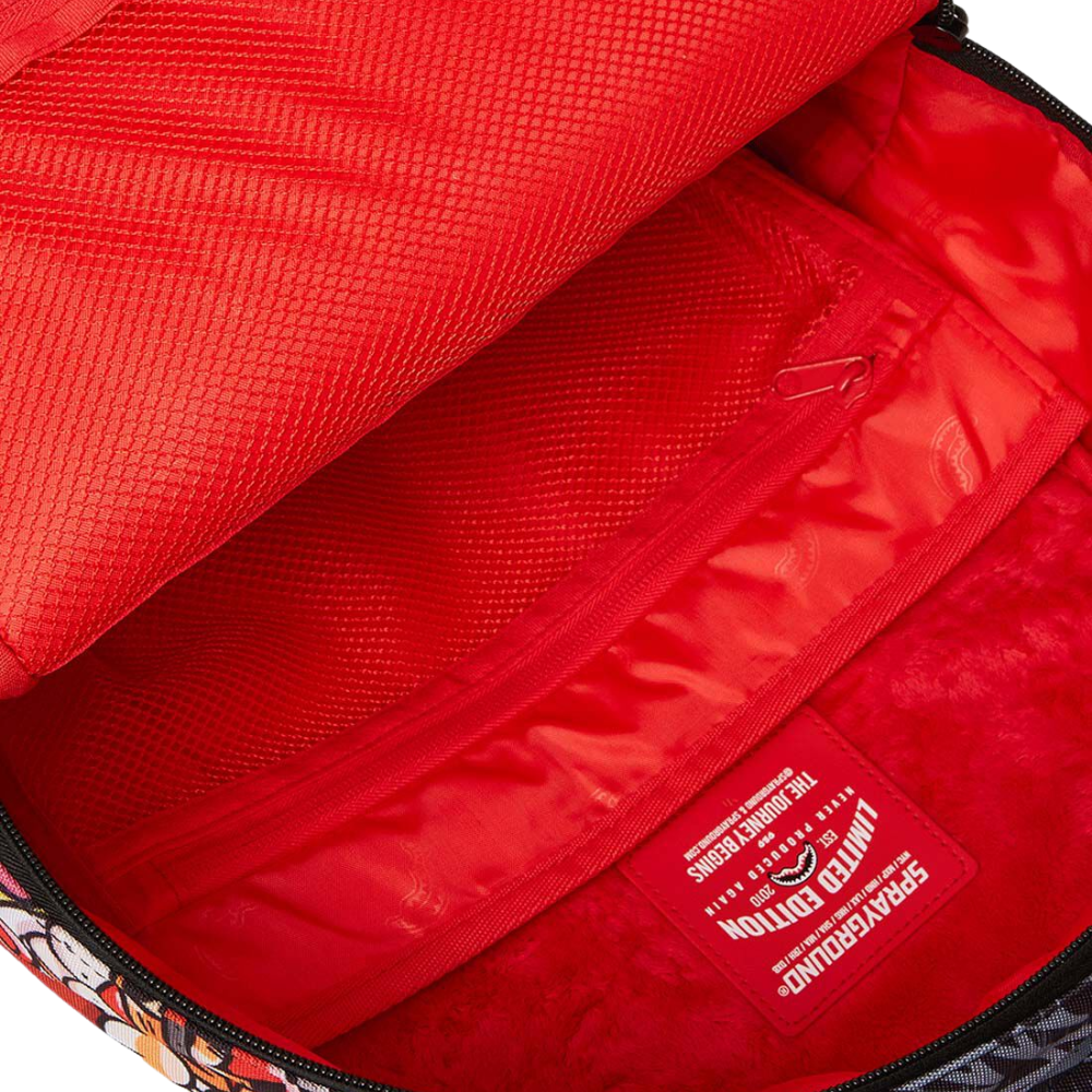 Sprayground Animated Character Mashup Backpack