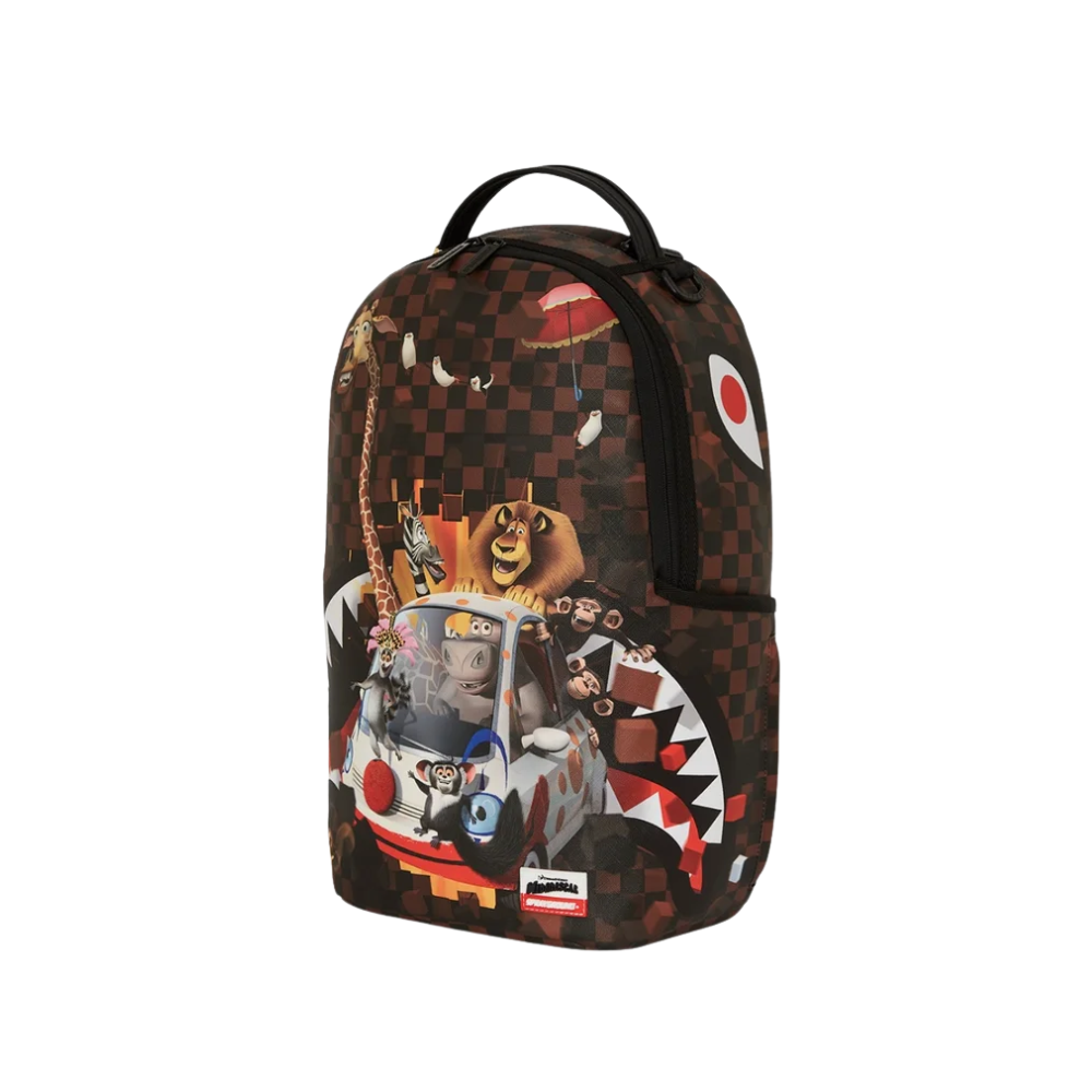 MADAGASCAR CHECKER SMASH DLXSV BACKPACK