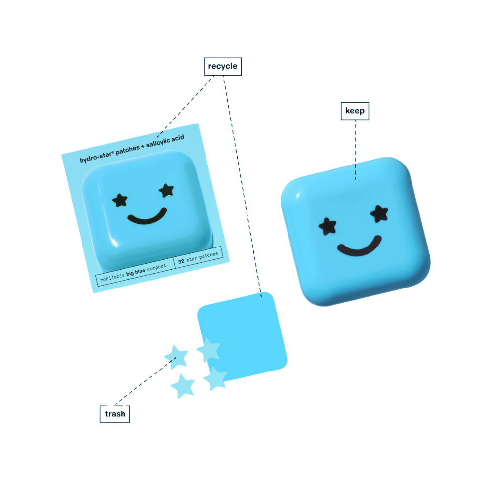 Starface Hydro-Star® + Big Blue Pimple Patches
