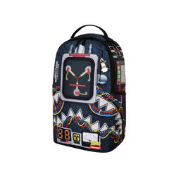 FLUX CAPACITOR INSIDE DELOREAN DLX BACKPACK