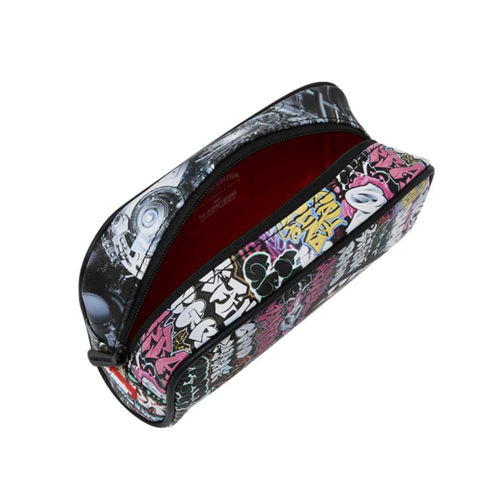 SPLIT CYBERSHARK PENCIL POUCH