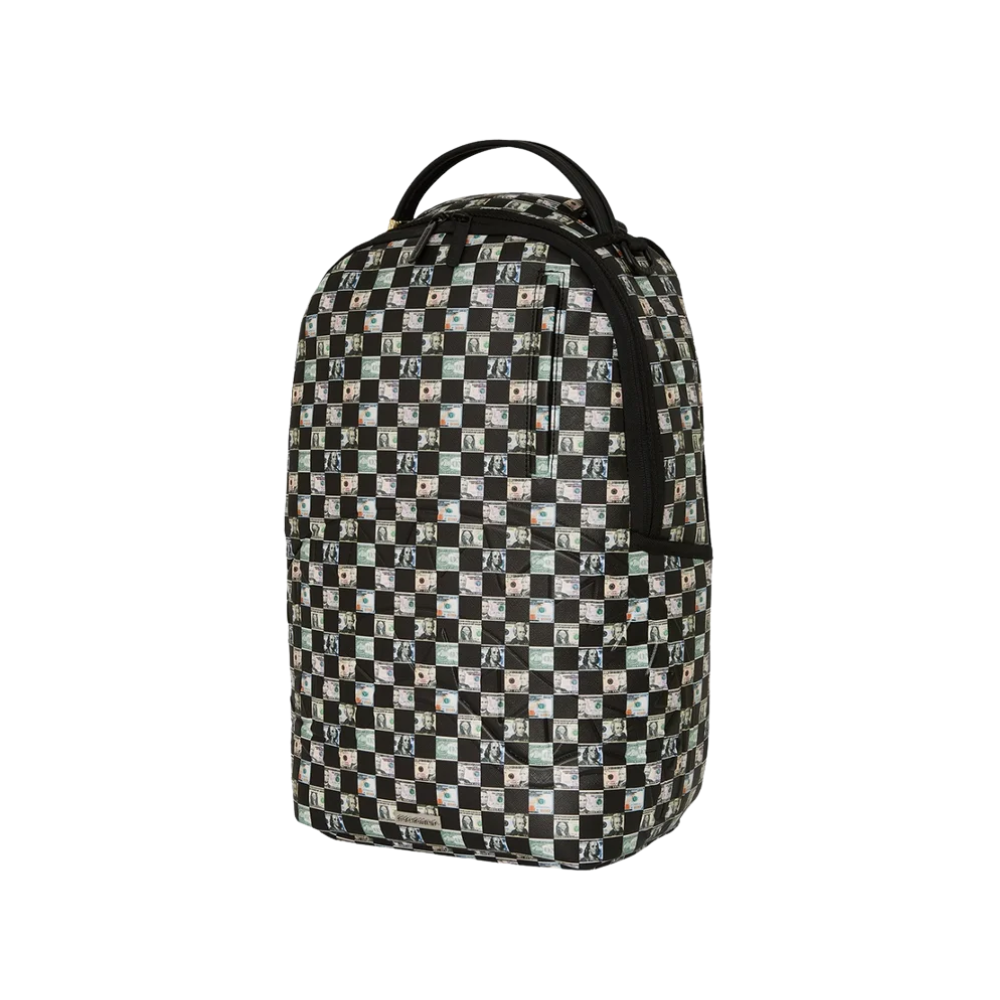 MONEY CHECK PATTERN DLXSV BACKPACK