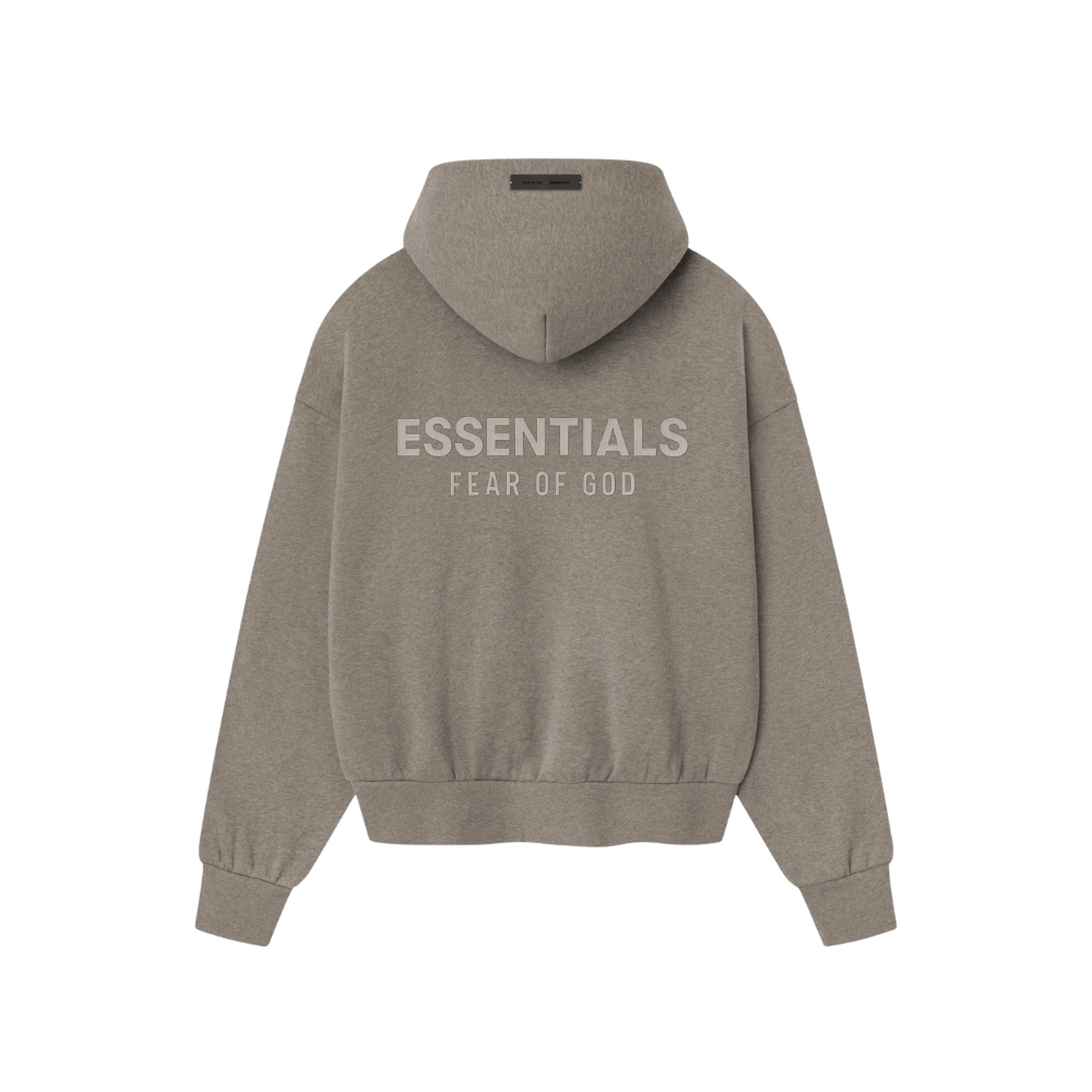 Buy Fear of God Essentials Homestead Heather Classic Fleece Hoodie ...