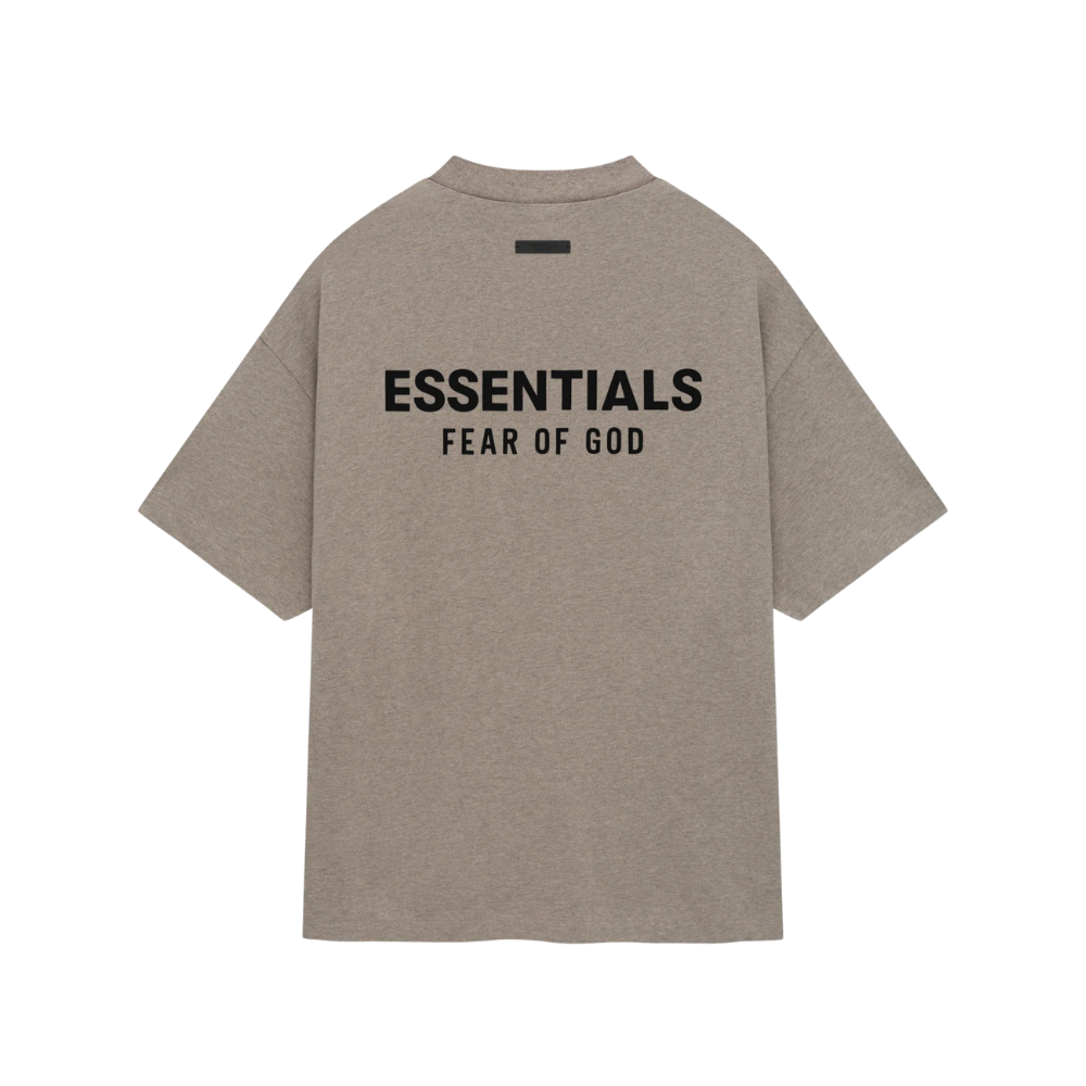 Fear of God Essentials Heather Gray Jersey Crewneck Tee