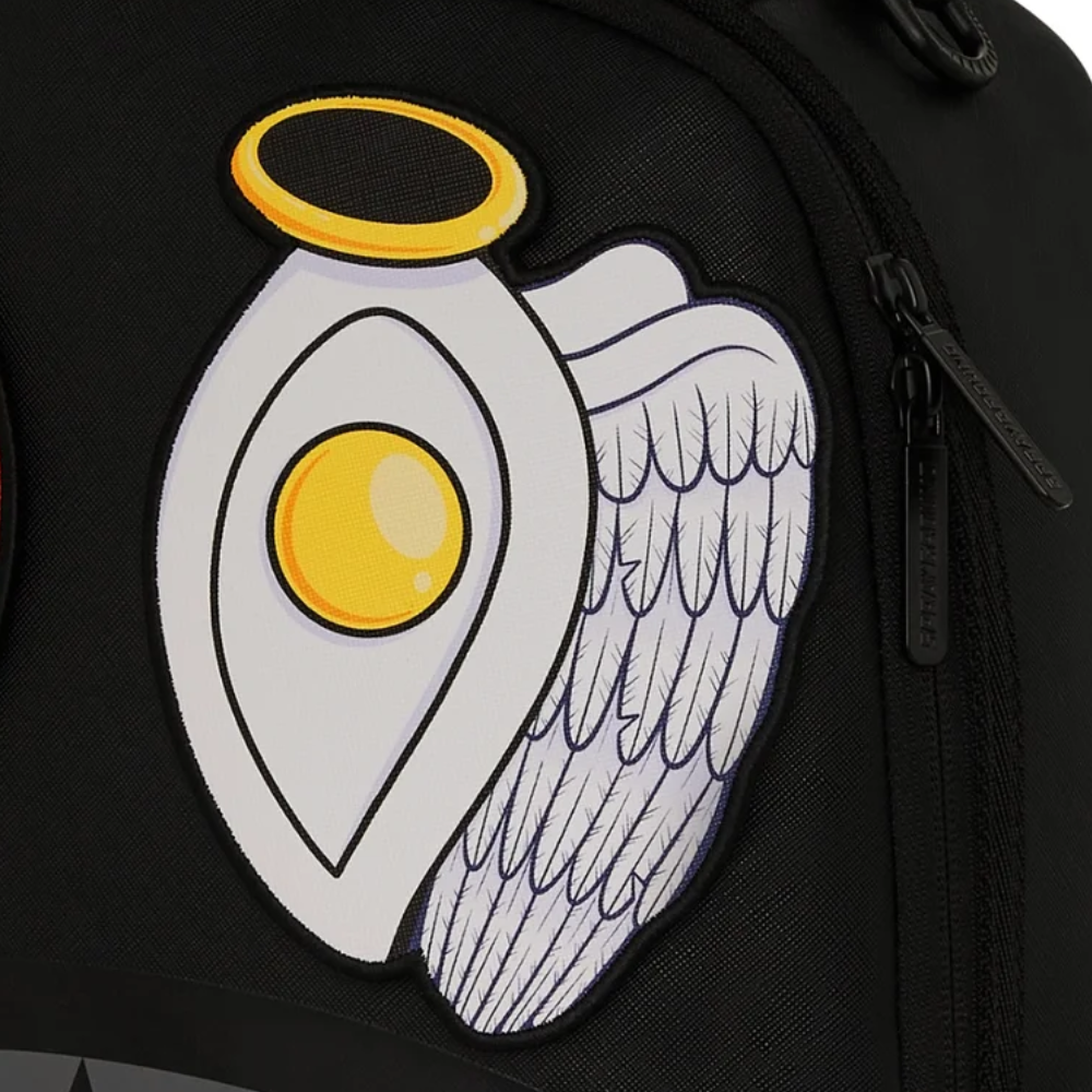 BLACK REMOVABLE EYES DLXSV BACKPACK