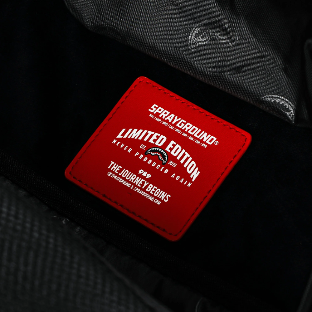 Sprayground Gold And Dangerous Backpack