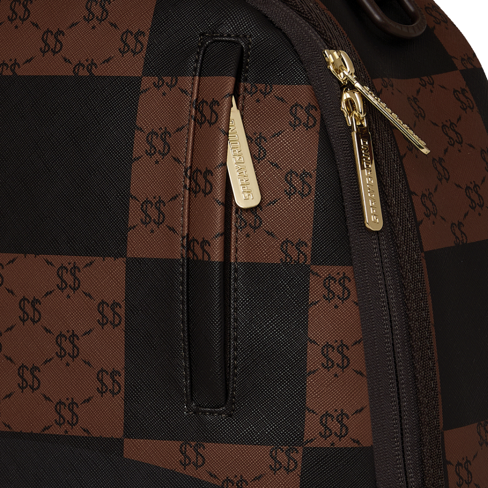 Sprayground Enlarged Check Paris Backpack
