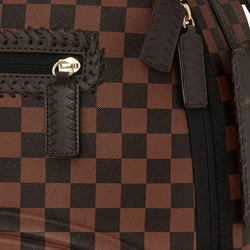 CORE EMBOSSED CHECK BACKPACK