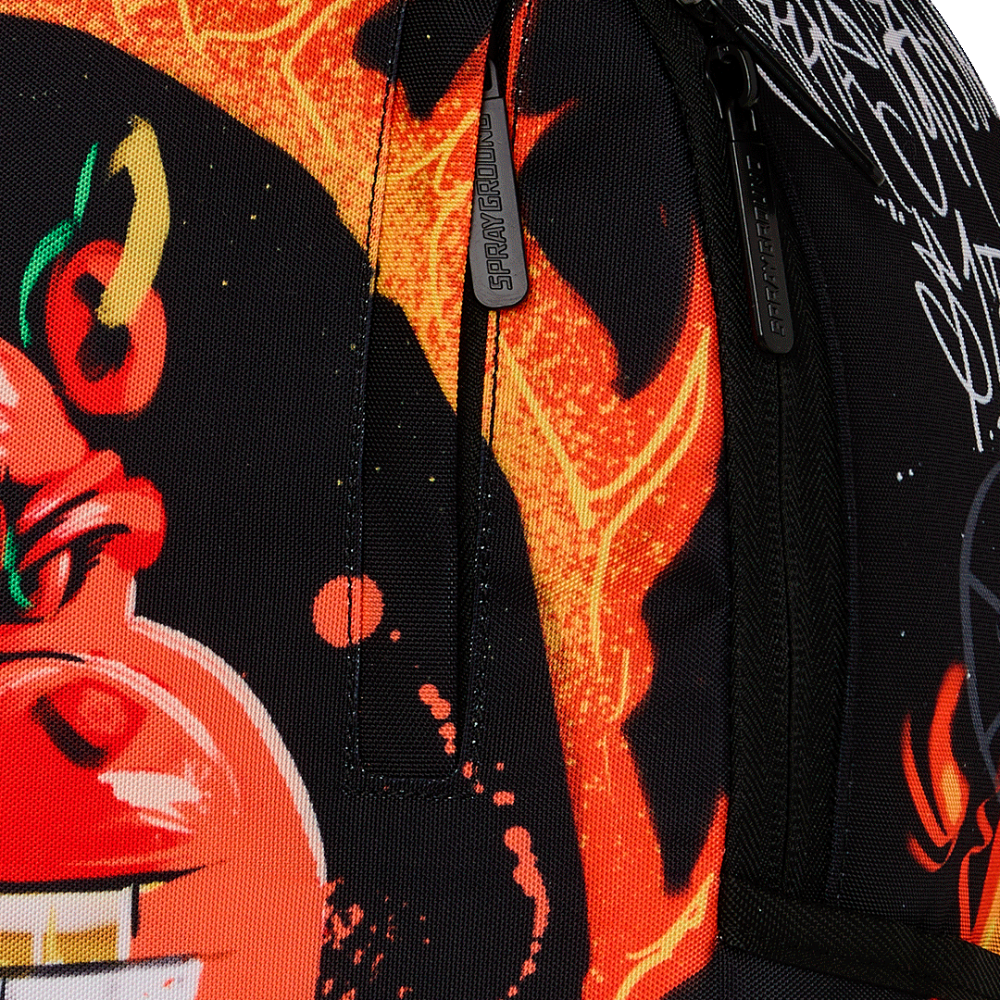 Sprayground Diablo Burning Billion Diablo Bill Backpack