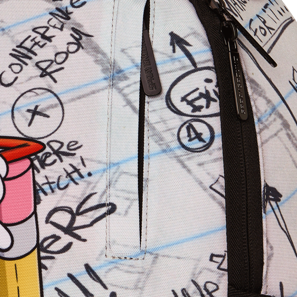 Sprayground Money Boy Pencil Doodles DLXSR Backpack