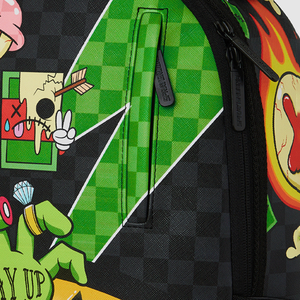 Sprayground Zombie Collage Backpack
