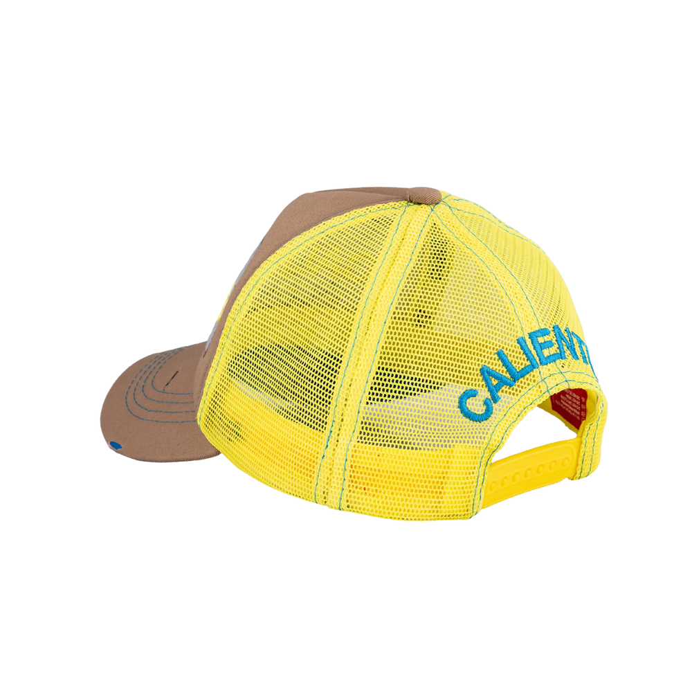 Skyline Estilo Beige/Beige/Yellow Cap