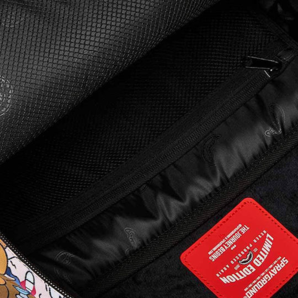 Sprayground Futurama Planet Crew Backpack with Water Bottle Holder