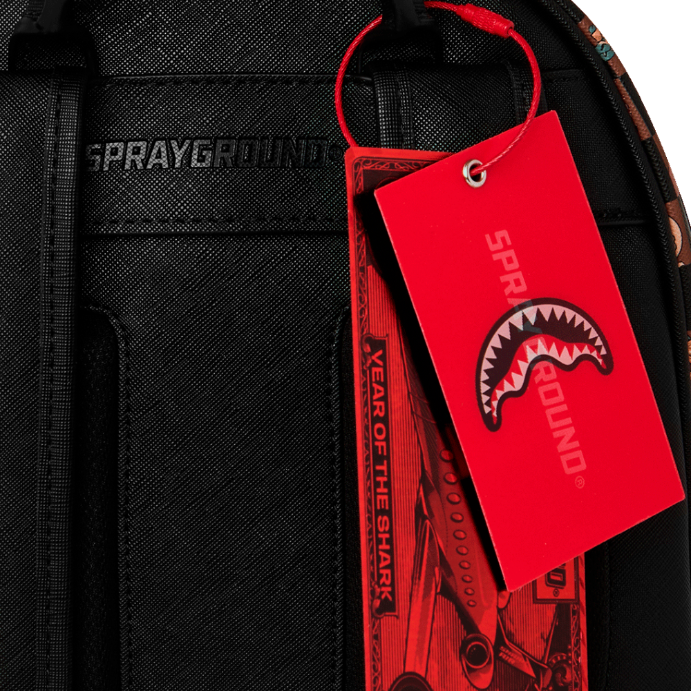 Sprayground Peeking Characters Remix Savage Backpack