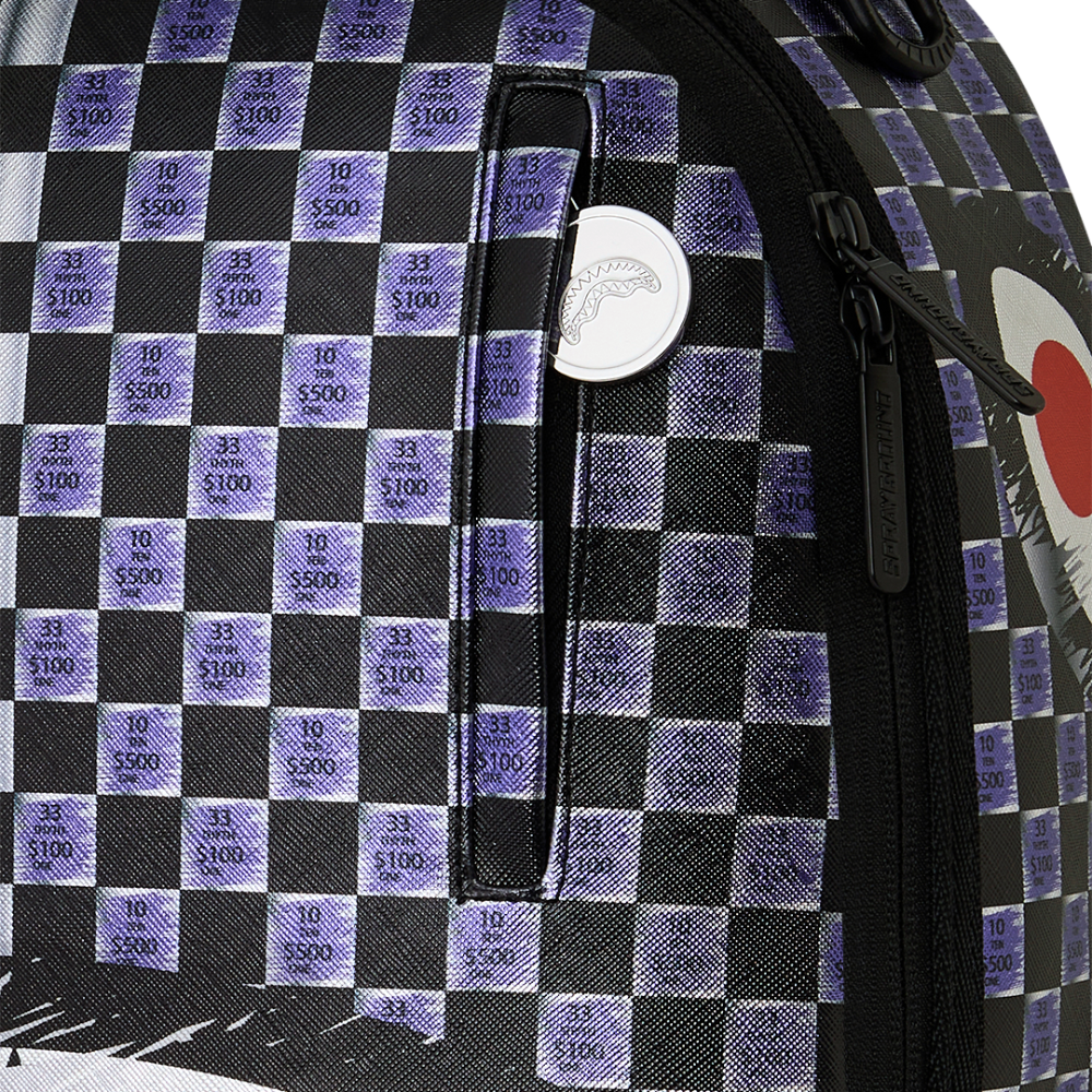 Sprayground Scratch Off Shark DLXSV Backpack