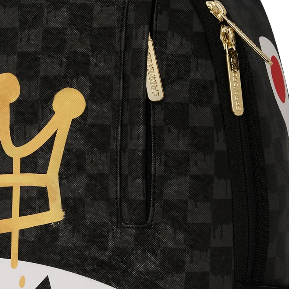 CROWN DRIP CHECK x KA1 DLXSV BACKPACK BLACK