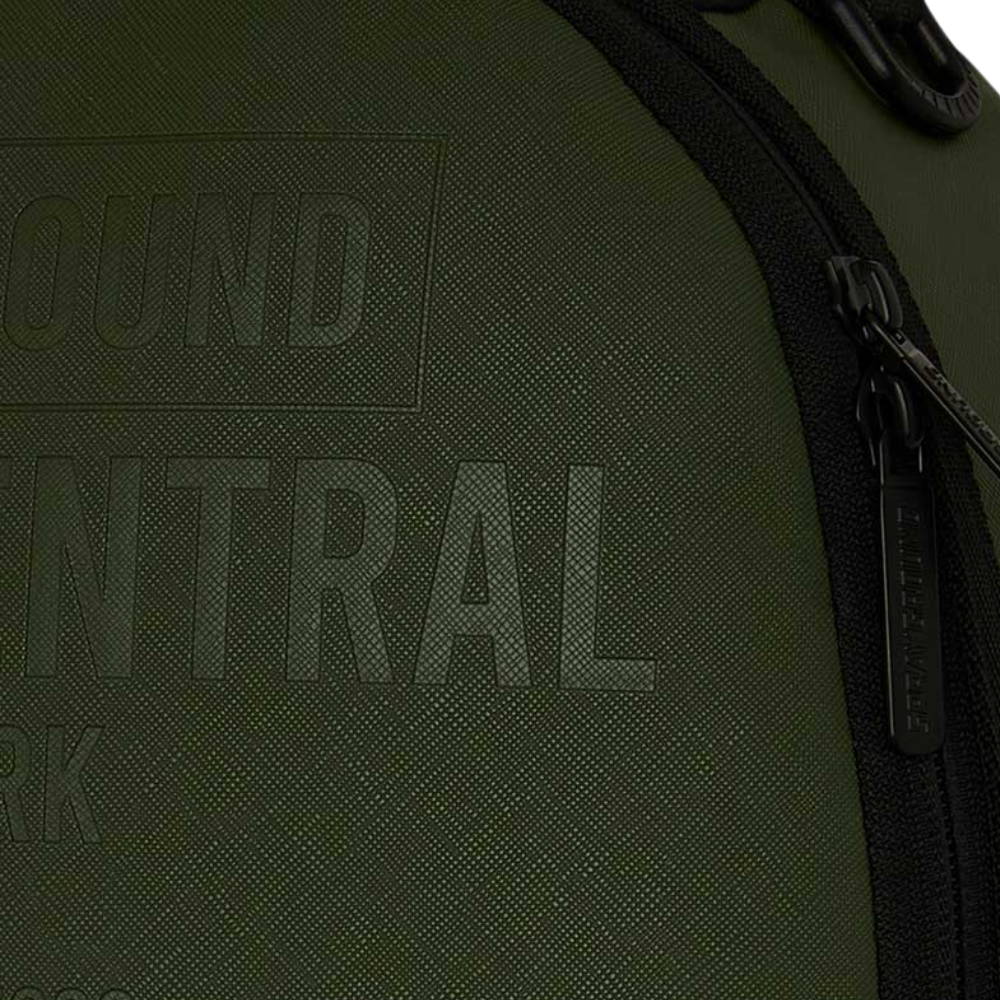 Sprayground Shark Central Embossed Green DLXSV Backpack