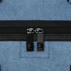 DENIM SHARK DUFFLE