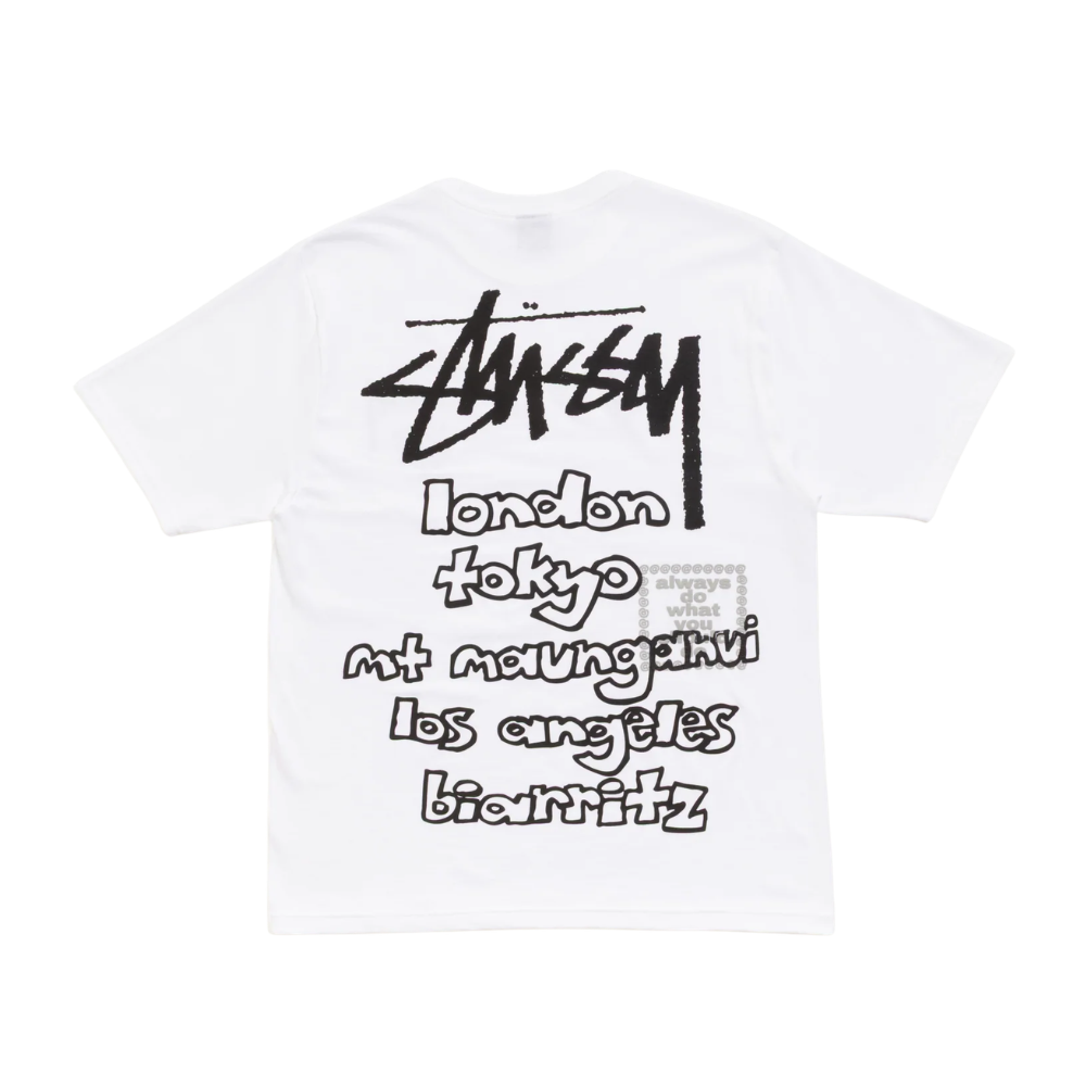 STÜSSY & ALWAYS WORLD TOUR TEE