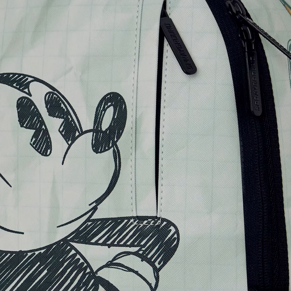 Sprayground Disney Old School Mickey Sketch DLXSV Backpack