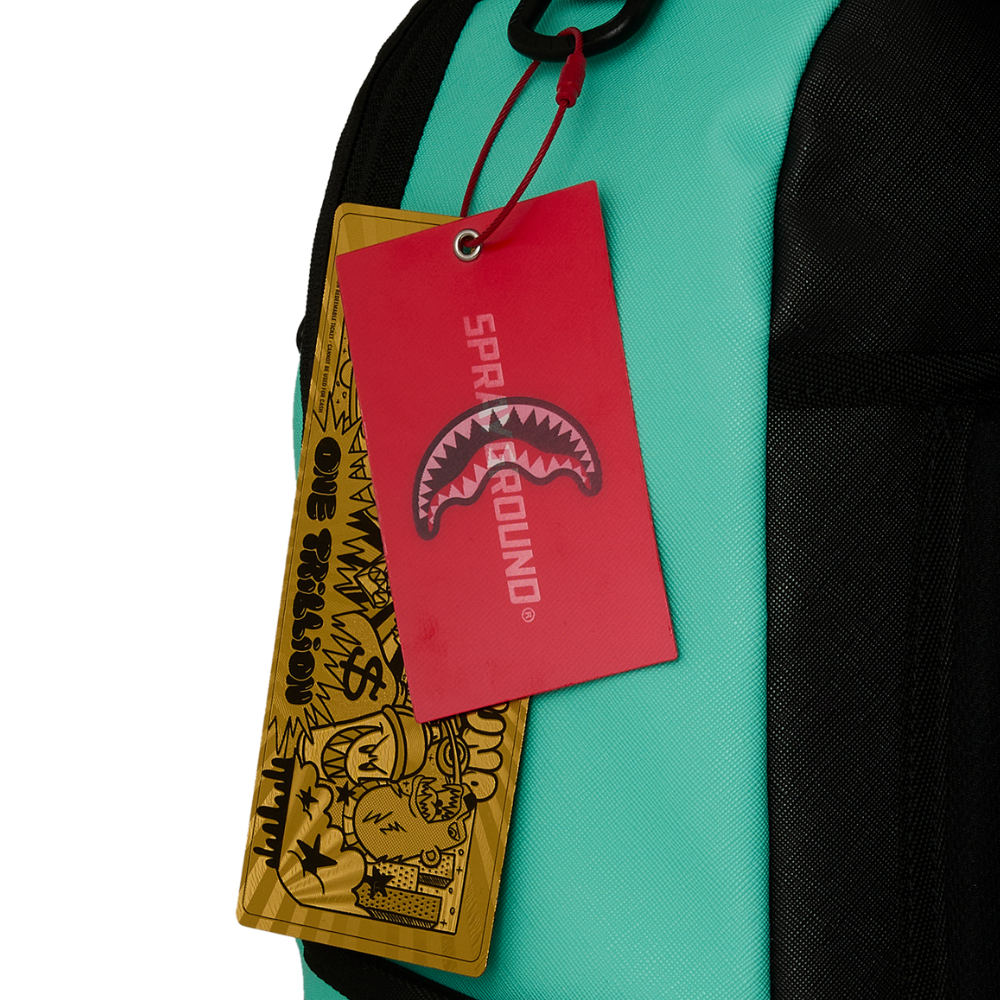 Sprayground Shark Central Bubbly Light Blue DLXSV Backpack