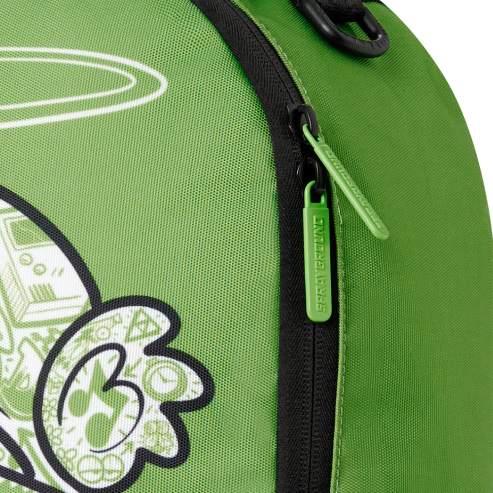 Sprayground Money Bear Color Block Doodle DLXSR Backpack
