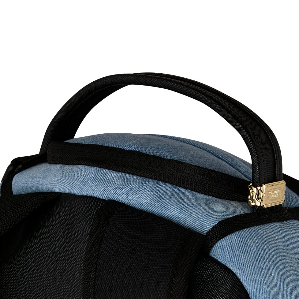 Sprayground Denim Tear 3 AM Patches Backpack