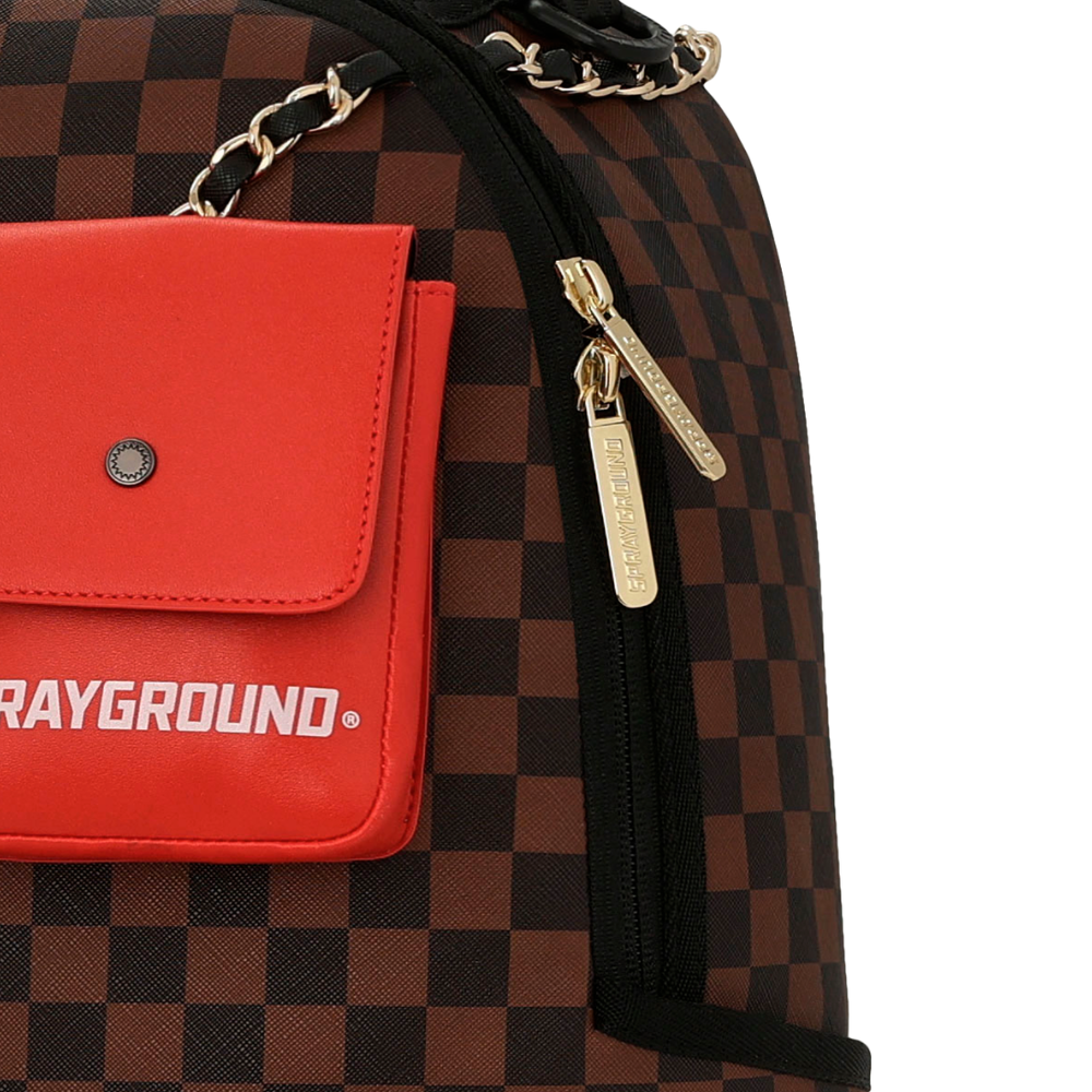 Sprayground Hanging Pockets Mix Up DLXSV Backpack