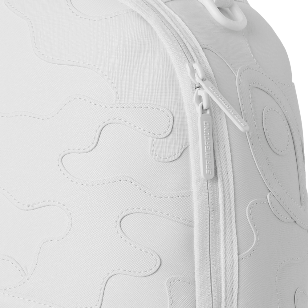 Sprayground Shark Central Camo Cut Shark White DLXSV Backpack