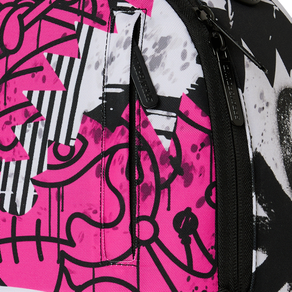 Sprayground Pink Punk DLXSR Backpack