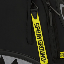 SHARK CENTRAL YELLOW TAPE DLX SATIN BACKPACK