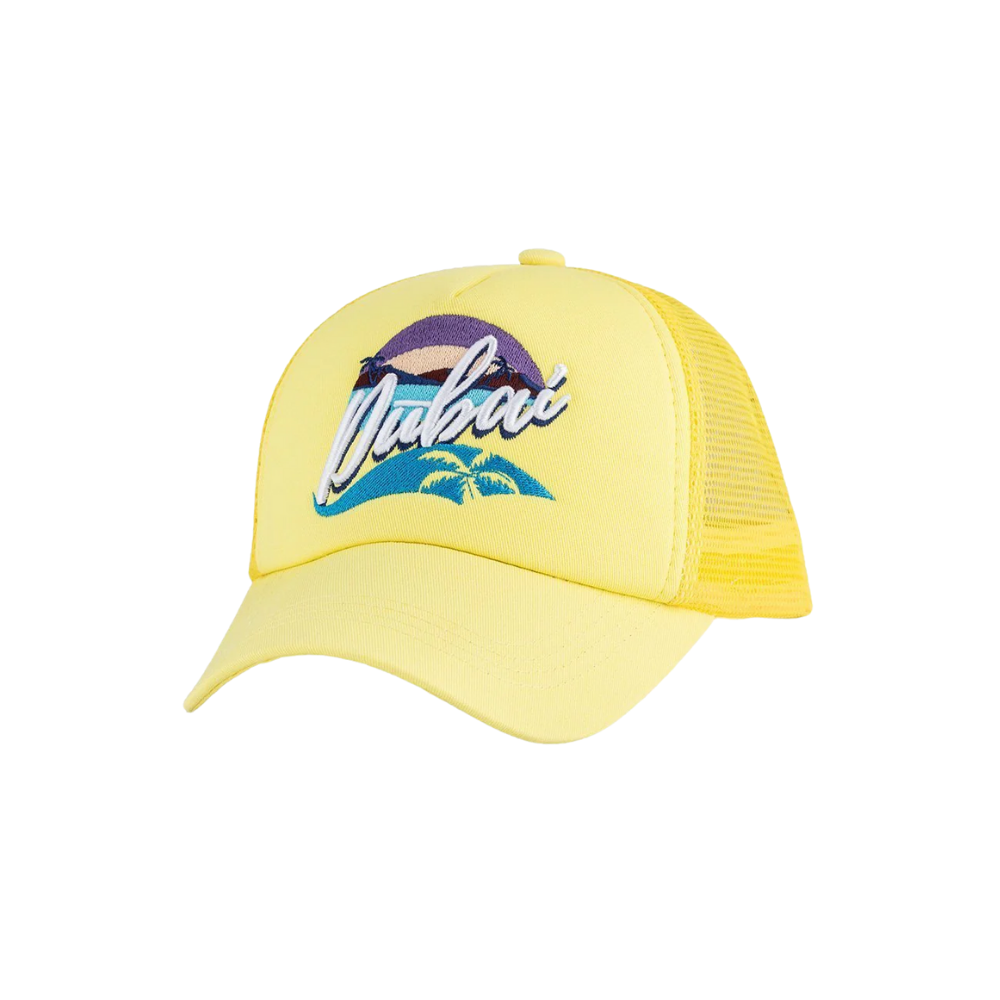 Dubai Summer Yellow Cap