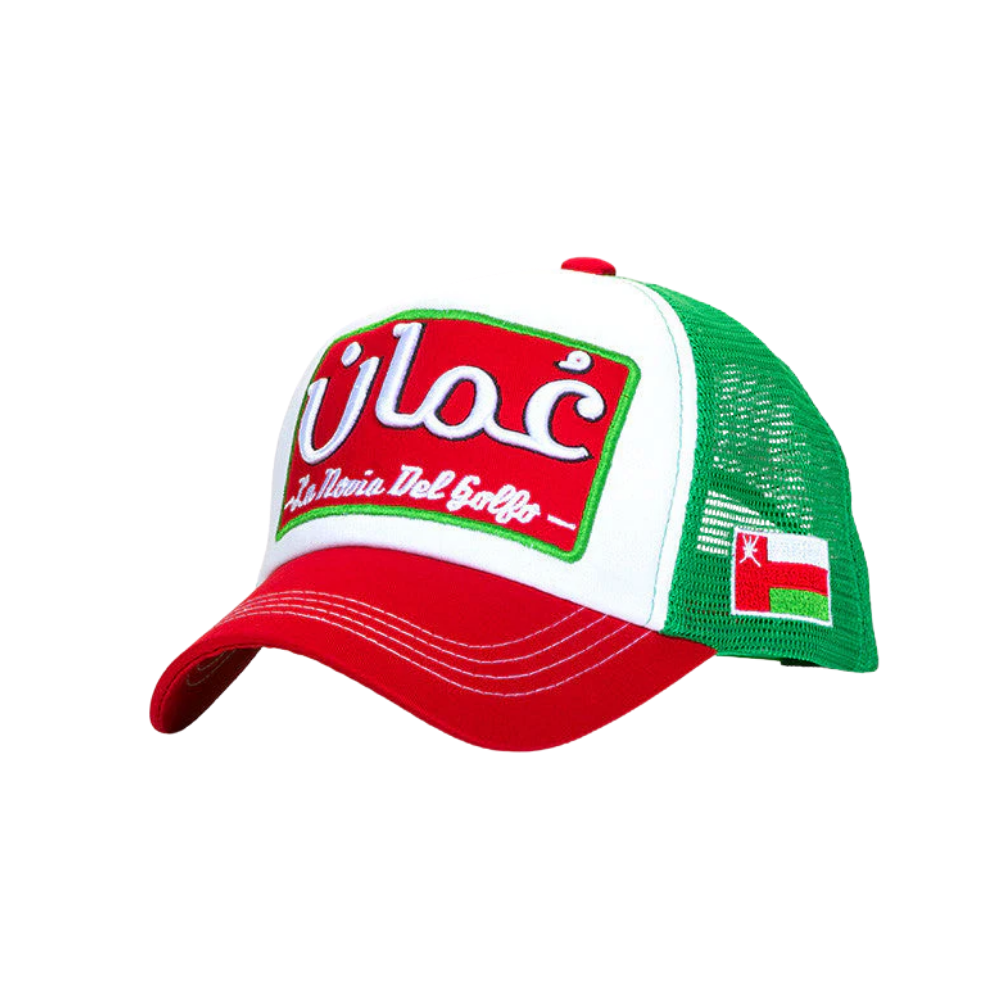 Oman Red/White/Green Cap