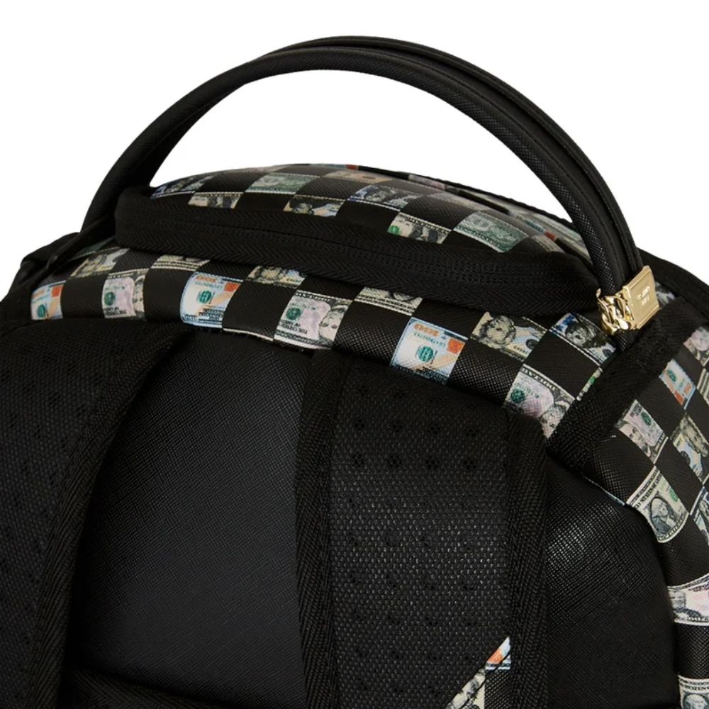 MONEY CHECK PATTERN DLXSV BACKPACK