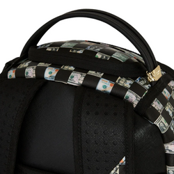 MONEY CHECK PATTERN DLXSV BACKPACK