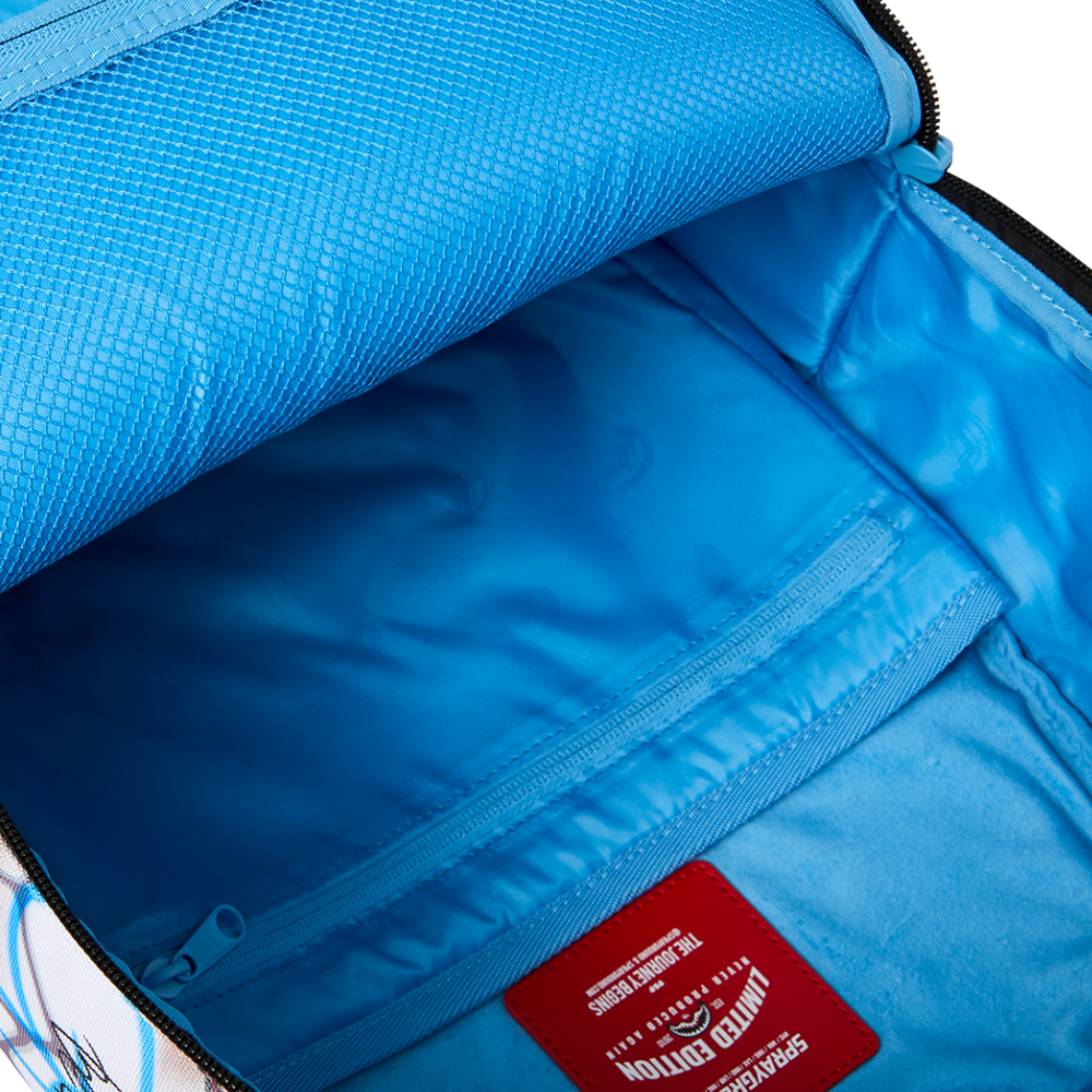 Sprayground Smurfs Art Party DLXSR Backpack