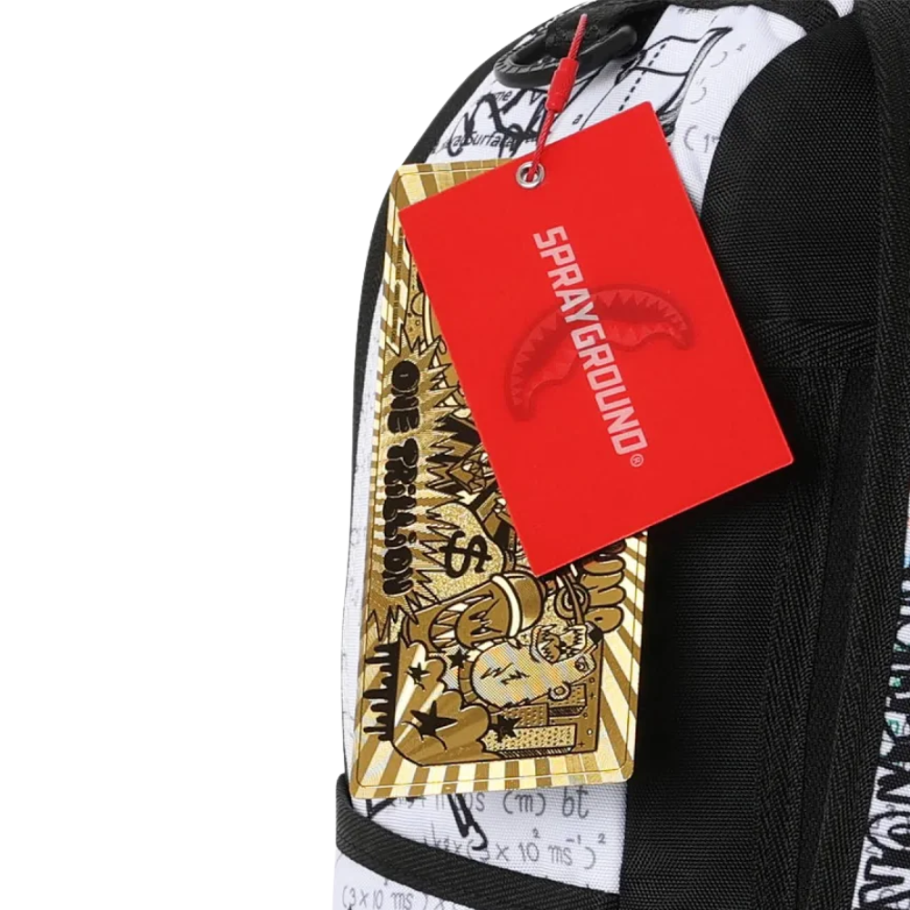Sprayground Doodles Over Math Homework DLXSR Backpack